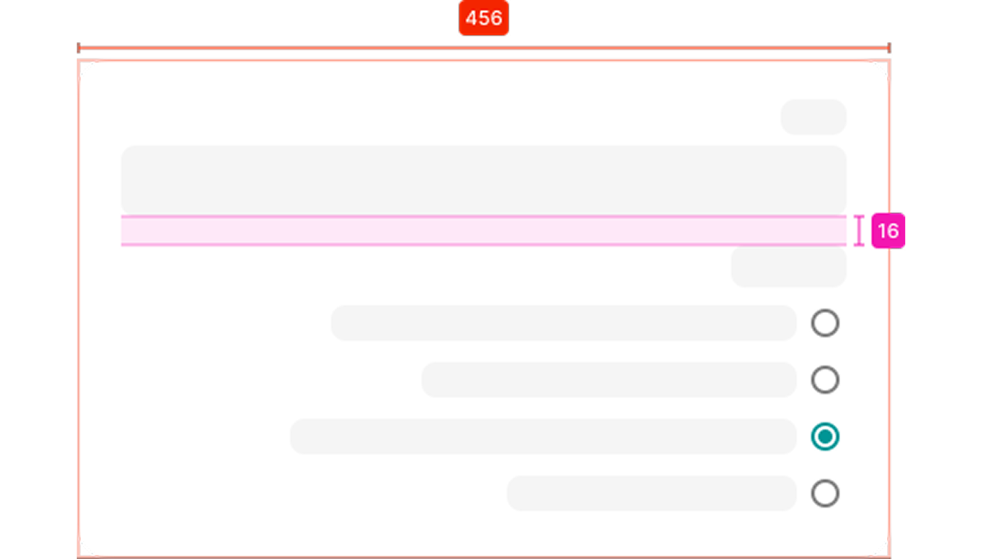 spacing in small forms